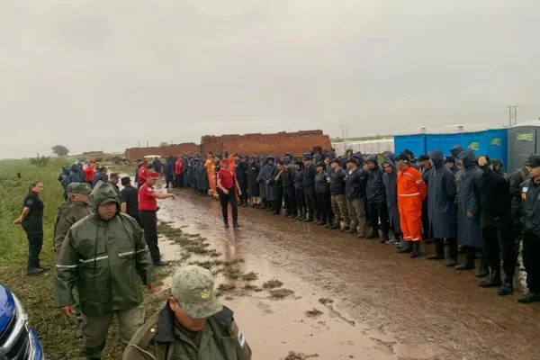 Caso Lian: nueva jornada de búsqueda y el mal clima que complica los trabajos