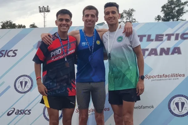 Garro logró otro podio en el Campeonato Metropolitano de Mayores