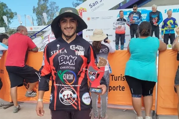 Federico Flores obtuvo un tercer puesto en San Juan