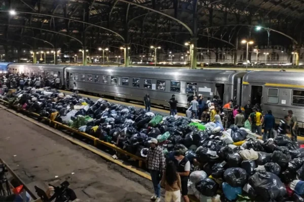 Con más de 1.200 toneladas de donaciones, llegó el 