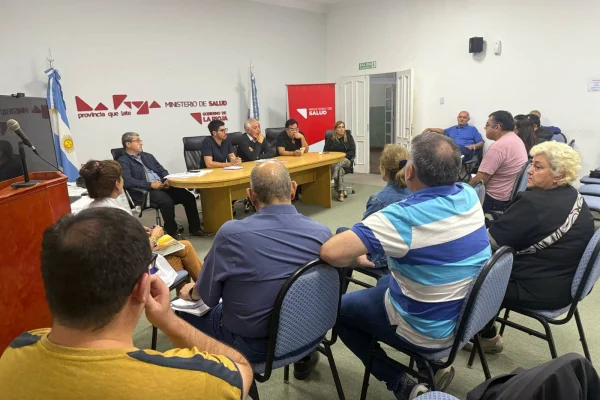 Salud recibió a los gremios de Chilecito