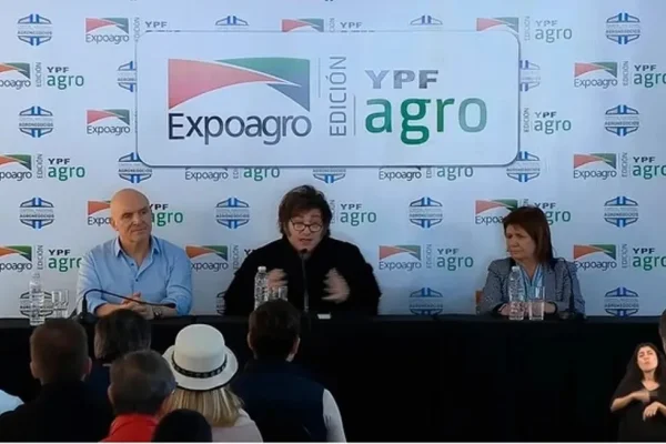 Javier Milei en ExpoAgro: 