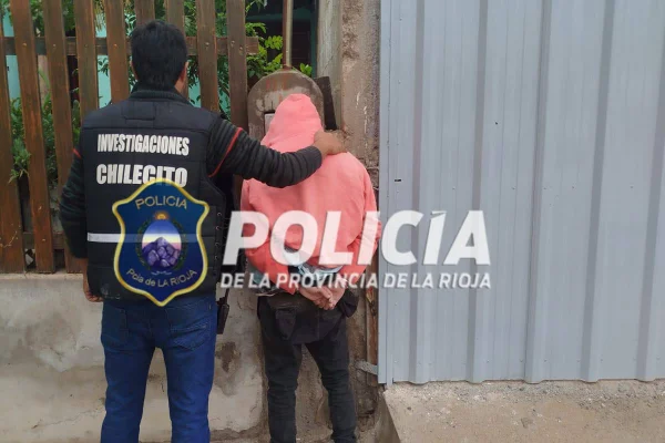 La Policia detuvo a un sujeto involucrado en un hecho delictivo en Chilecito