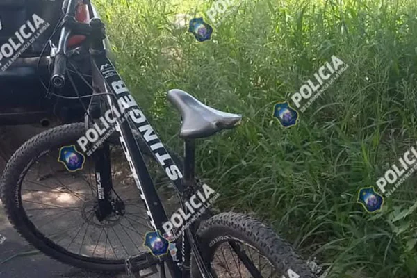 La Policia recuperó una bicicleta en la zona norte