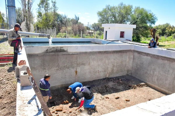 Avanzan los trabajos para mejorar la distribución de agua