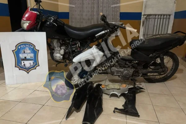 La Policia secuestró una motocicleta que fue robada y abandonada en Ruta 40