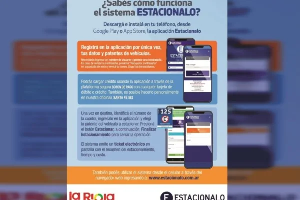 La municipalidad brinda precisiones de la App Estacionalo