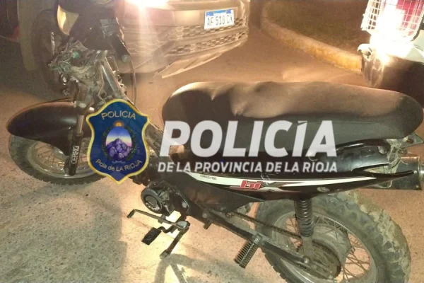 Una pareja fue detenida tras el robo de una motocicleta