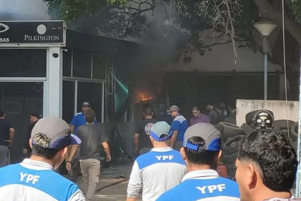 Incendio llevó preocupación en el centro