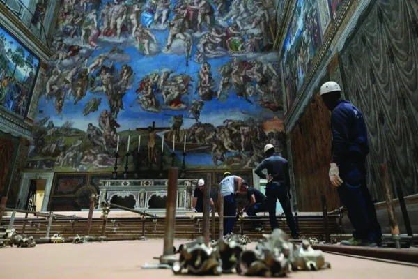 Avanzan los preparativos para el cónclave donde se elegirá al sucesor del Papa Francisco