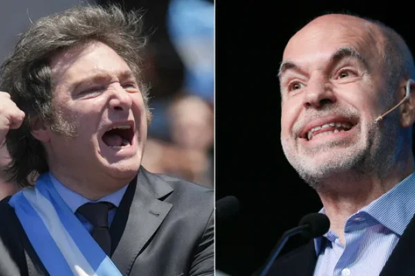 Milei simula odiar a los medios y Larreta simula tener un plan: dos caras del vacío político argentino