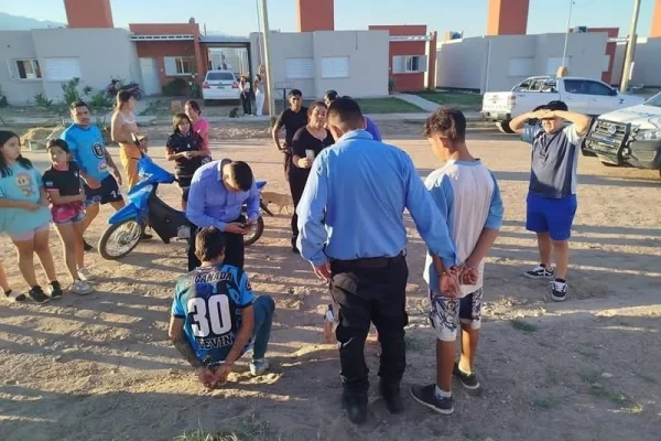 La Policia detuvo a dos sujetos en la zona sur