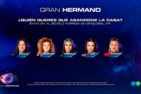 Gran Hermano: cómo quedó el mano a mano por la eliminación que se resolverá el lunes