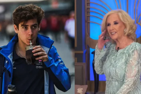Franco Colapinto le hizo un curioso pedido a Mirtha Legrand