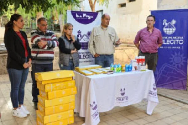 Entregaron insumos para Productores Apícolas del oeste