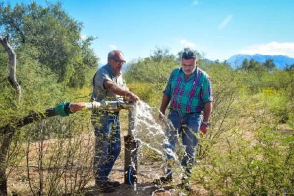 Patquía: iniciaron obras para fortalecer el sistema hídrico
