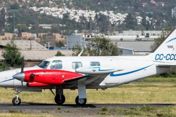 Tragedia aérea en Chile: se accidentó una avioneta ambulancia y la hallaron sin sobrevivientes