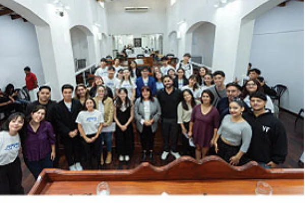 El Parlamento Juvenil destacó el apoyo a la cultura municipal