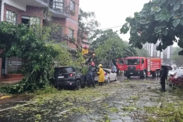 Temporal en Misiones: Dos heridos y graves destrozos