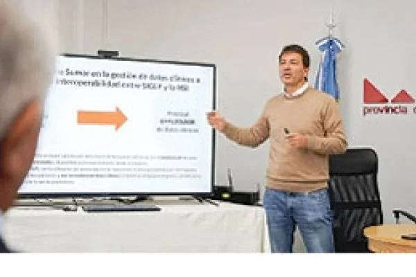 Destacan el avance de la digitalización del sistema de salud de la Provincia