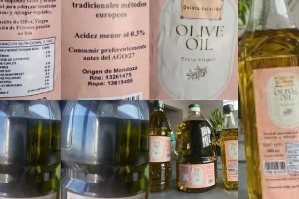 ATENCIÓN: ANMAT prohibió la venta y consumo de un aceite de oliva para