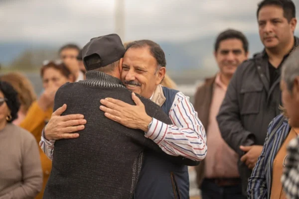 Quintela inauguró un acueducto en Chamical