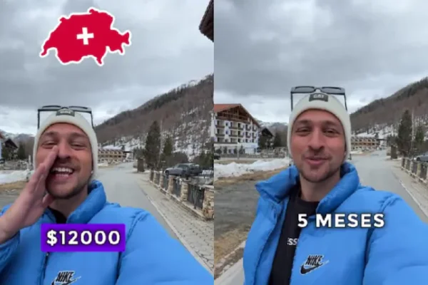 Un argentino se fue a vivir a Suiza, ahorró 12 mil dólares en 5 meses y contó cómo lo logró