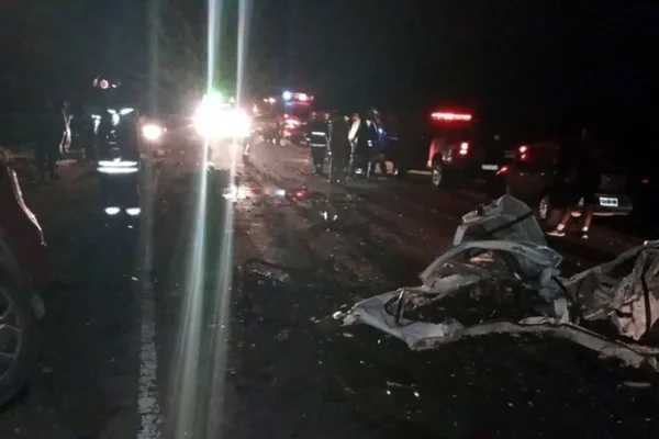 Accidente fatal en la ruta 11: murió un hombre luego de un choque frontal