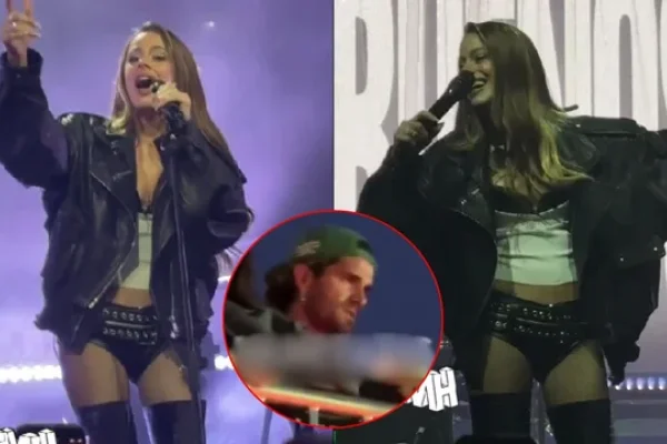 Rodrigo de Paul y Julián Álvarez disfrutaron del show de Tini Stoessel en Madrid