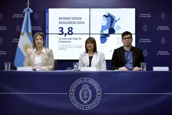 En 2024 se registró la tasa de homicidios más baja de la historia del país