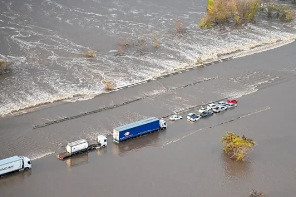 ¿Qué ruta habilitó Vialidad Nacional y, cuáles siguen cortadas tras la inundación?: Pasos alternativos