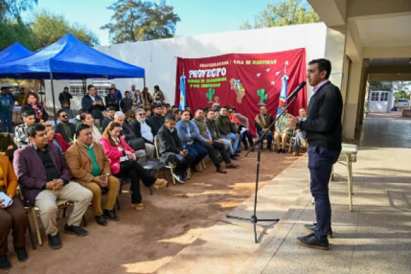 Inauguraron una sala para elaborar harina de algarroba