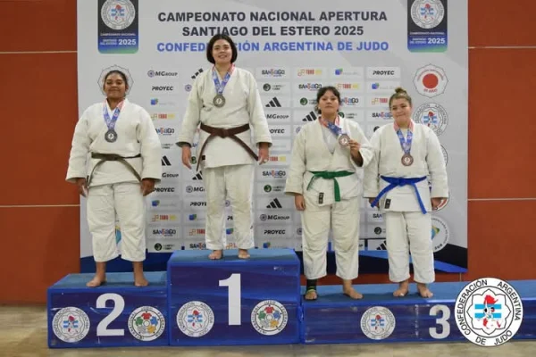 Con podio riojano, se llevó a cabo el Torneo Nacional Apertura de Judo en Santiago del Estero