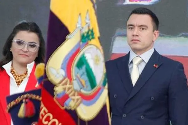 Daniel Noboa juró como presidente de Ecuador para el periodo 2025-2029