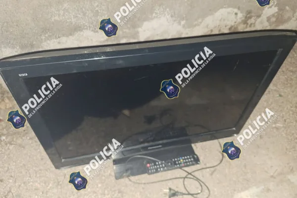La Policia recuperó ropa y un televisor en una ràpida investigación