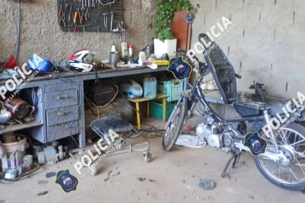 Controles en talleres de motos: La Policía refuerza la lucha contra la venta de autopartes ilegales