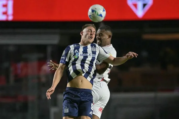 Talleres perdió con Sao Paulo por 2 a 1 y quedó eliminado en la Copa Libertadores