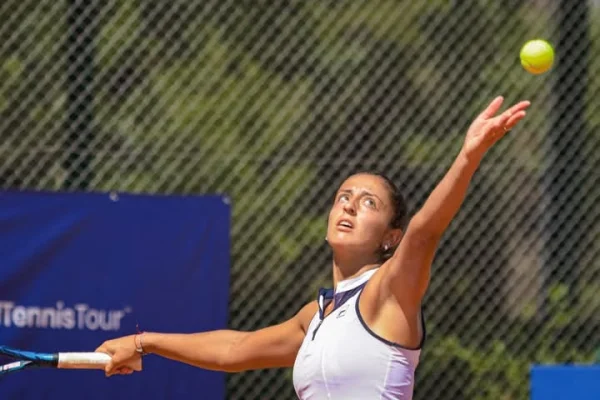 Jazmín Ortenzi superó la qualy, pero no pudo ante la favorita en Italia
