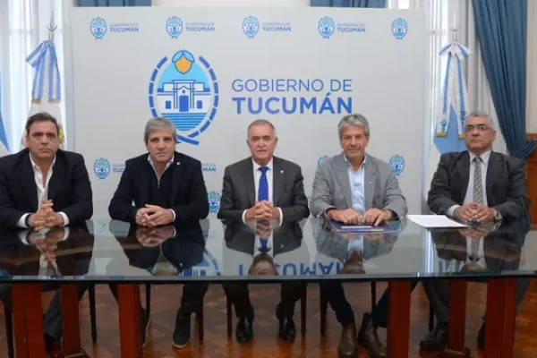 Tucumán también se suma al Plan Colchón y Caputo pide que más provincias la imiten