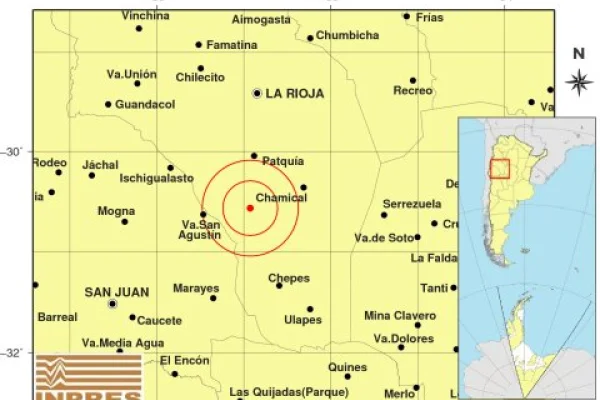 Temblor en los llanos riojanos