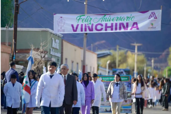 Vinchina celebró sus 328 años con obras y varios anuncios
