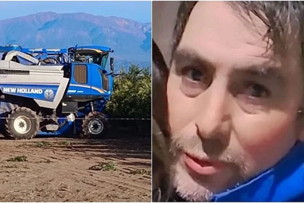 Cosechador murió arrollado por una máquina en San Juan