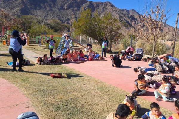 “Infancias felices” alegró a niños famatinenses