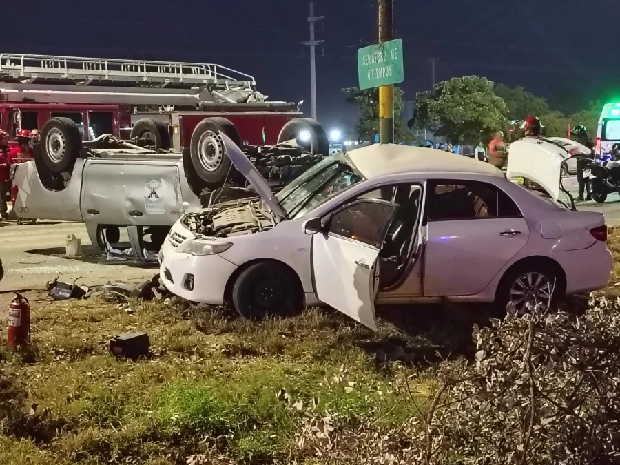 El patrullero del CAPE se dirigía a una toma de rehenes en Barrio El Sembrador