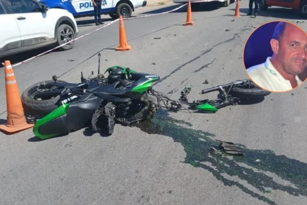 Motoquero venia a La Rioja y murió arrollado por un camión