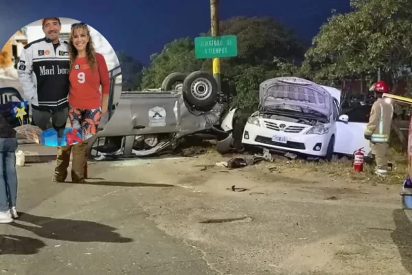 Se encuentra en coma inducido la mujer herida en el accidente de Av. Félix de la Colina