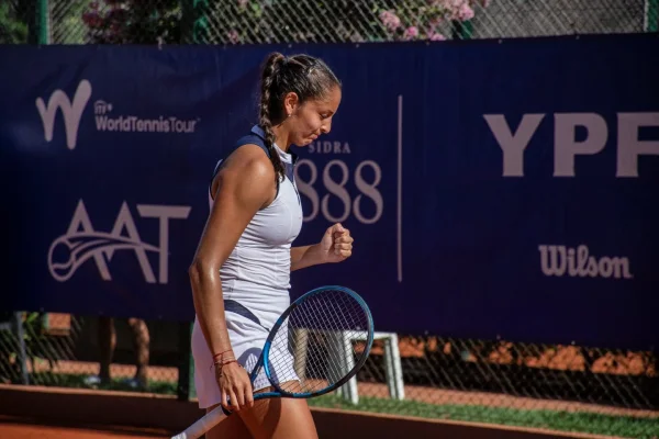 Contundente triunfo de Jazmín Ortenzi en el debut del W75 de Caserta