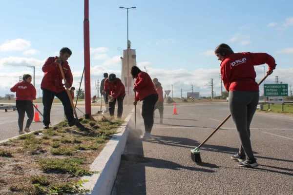 El Municipio inaugurará esta tarde la obra de iluminación en el cruce de las rutas 38 y 75