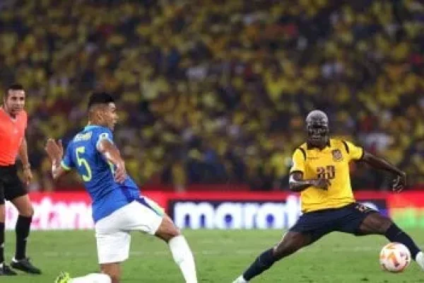 Brasil igualó con Ecuador en el debut de Angelotti como entrenador