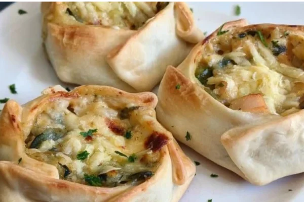 Canastitas de pollo al verdeo: una receta ideal para sumar al Meal Prep